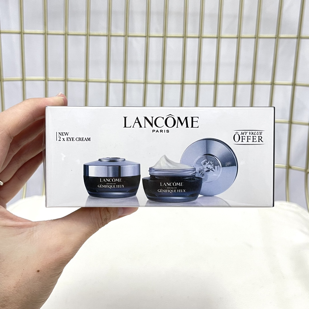Lancôme Advanced Génifique Eye Cream Set - Reduce Fine Lines and Dark Circles