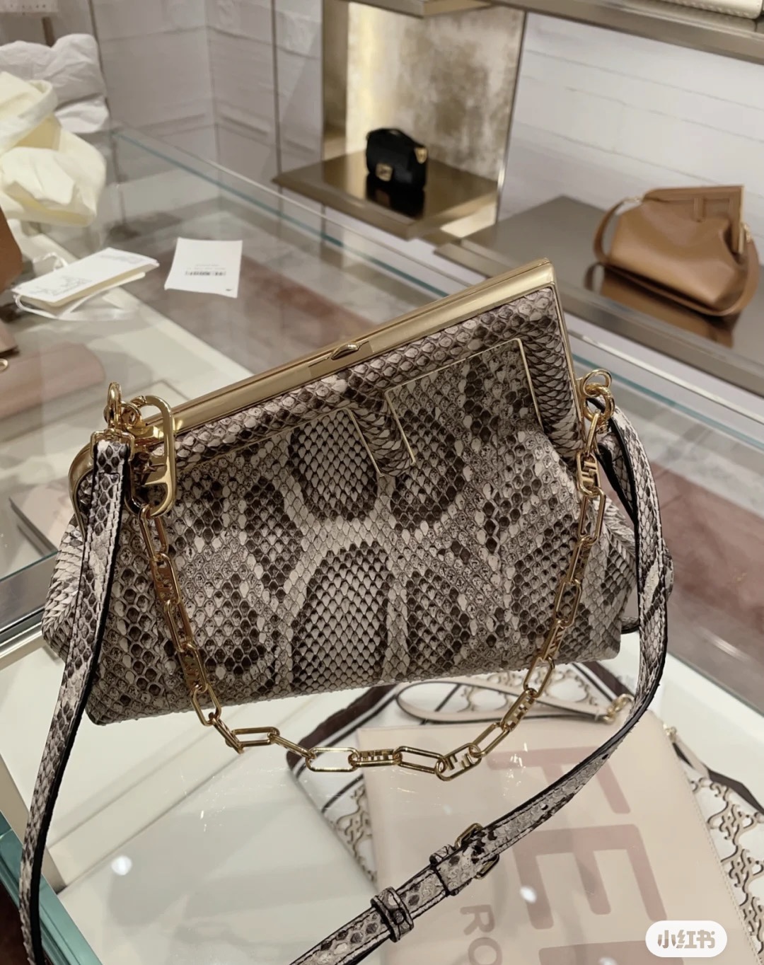 6350 fendi snakeskin product show
