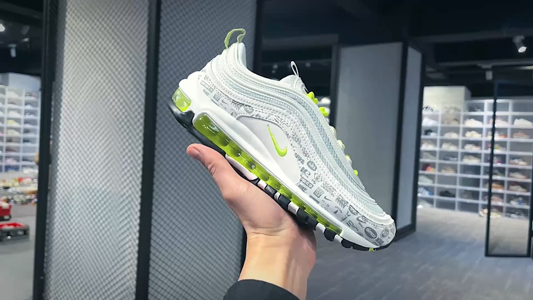 [Air Force Series]Nike Air Max 97 bullet white green