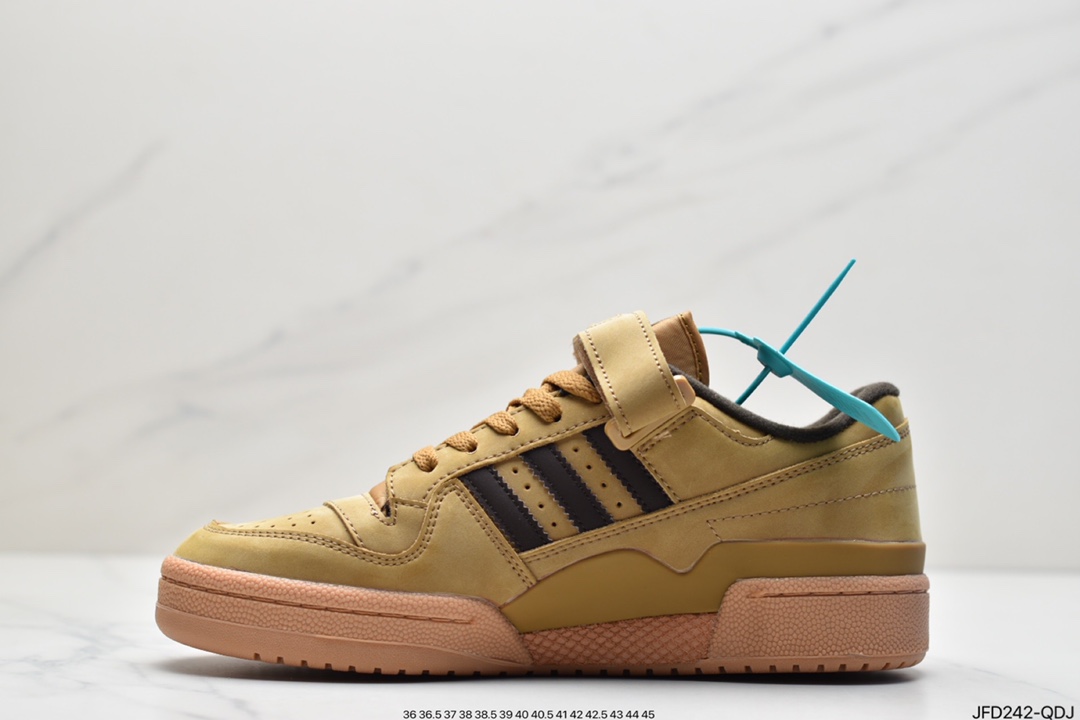 170 阿迪达斯adidas originals Forum Low 小麦 adidas Originals Forum RX人气单品 GW6230