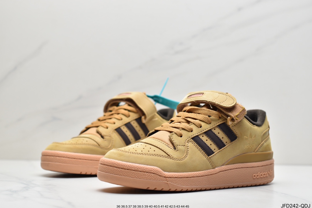 170 阿迪达斯adidas originals Forum Low 小麦 adidas Originals Forum RX人气单品 GW6230