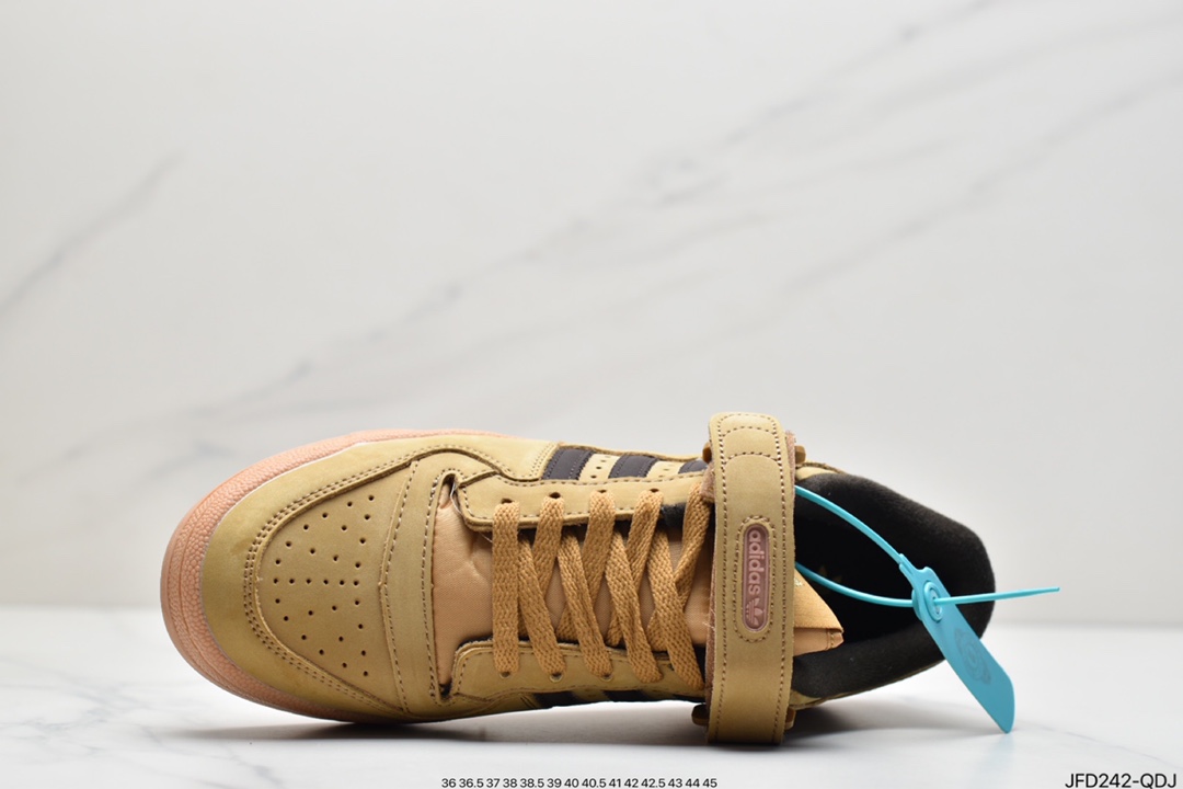170 阿迪达斯adidas originals Forum Low 小麦 adidas Originals Forum RX人气单品 GW6230