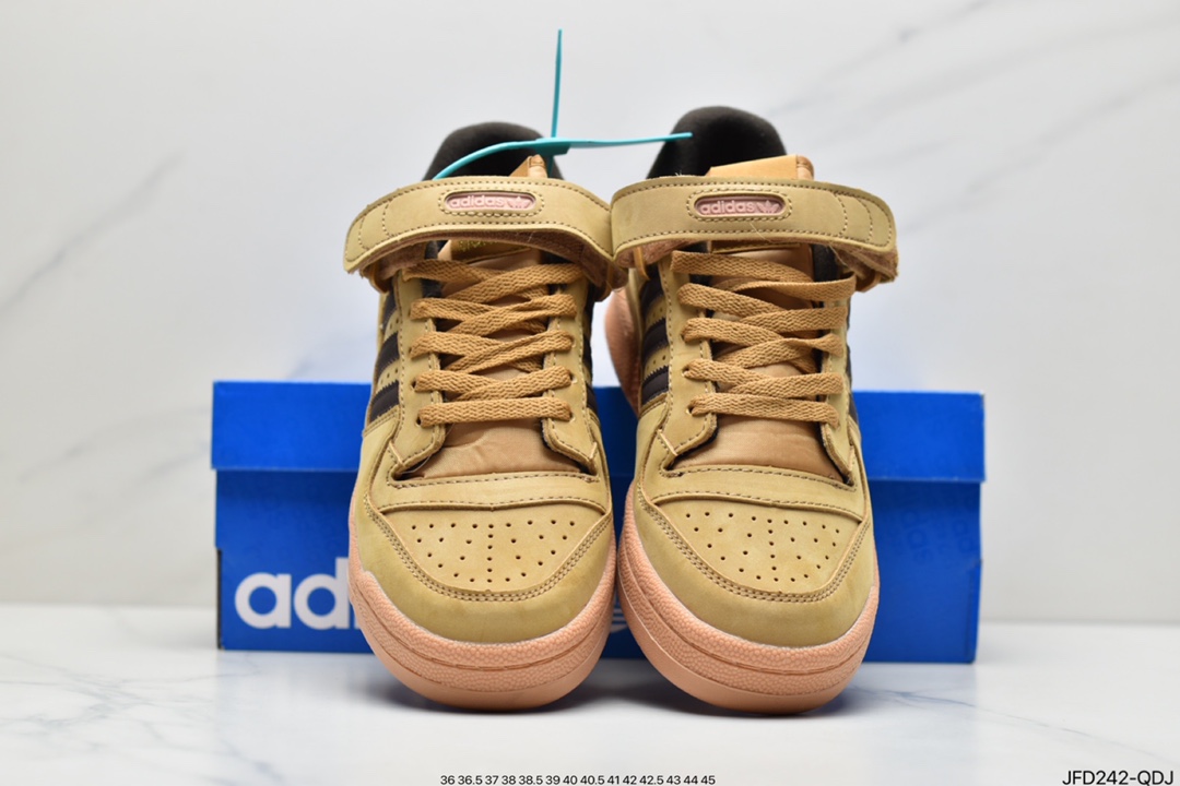 170 阿迪达斯adidas originals Forum Low 小麦 adidas Originals Forum RX人气单品 GW6230