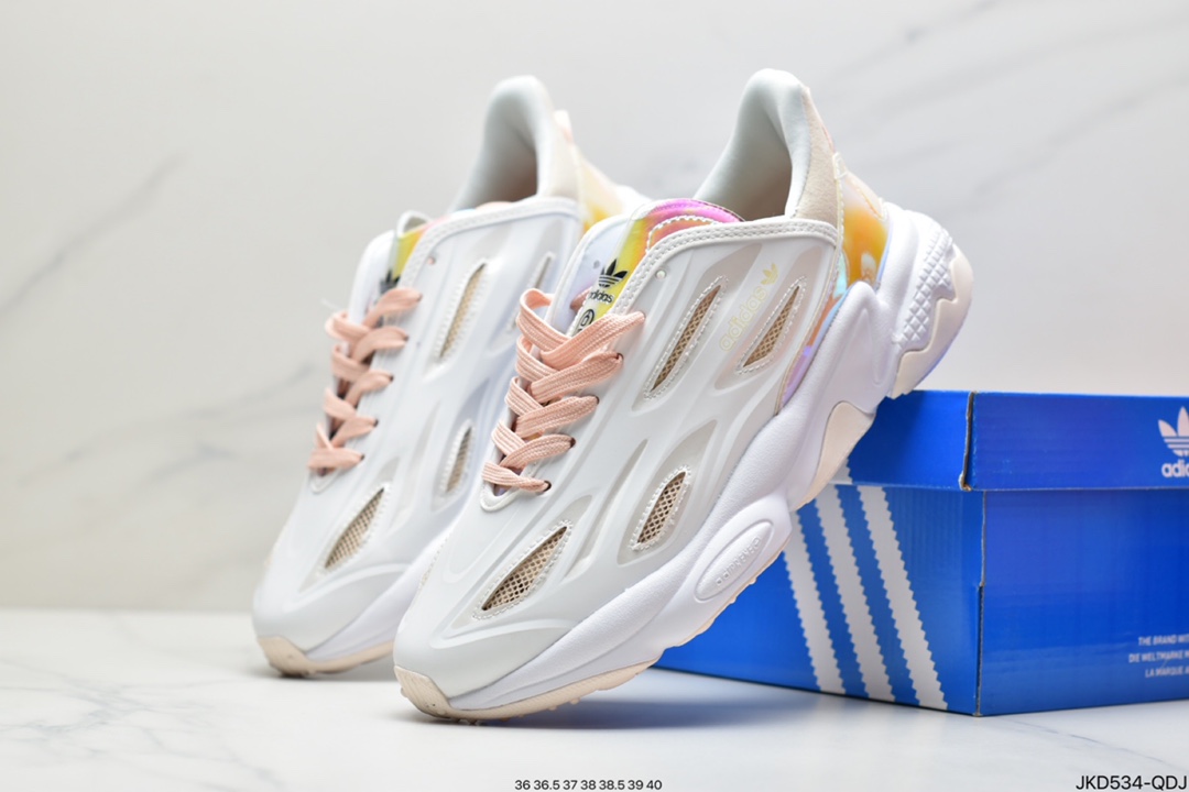 160  Adidas 阿迪 Ozweego Celox M 水管2.0 复古休闲运动鞋GX2957