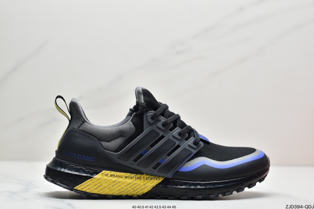 240 阿迪达斯Adidas Ultraboost DNA UB全掌爆米花休闲运动跑鞋GY6312