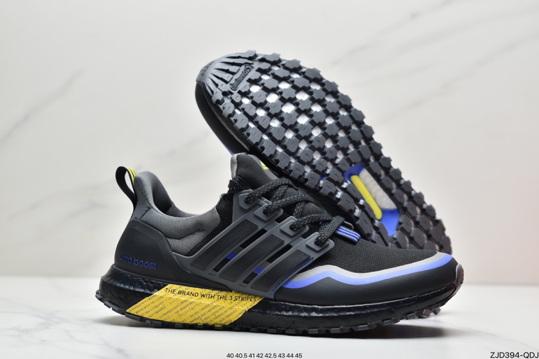 240 阿迪达斯Adidas Ultraboost DNA UB全掌爆米花休闲运动跑鞋GY6312
