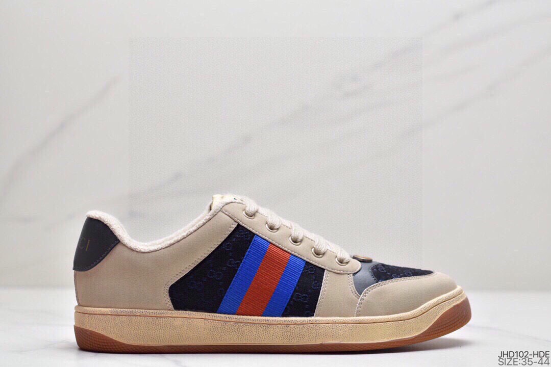 190 Gucci Distressed Screener sneaker 古驰小脏鞋系列