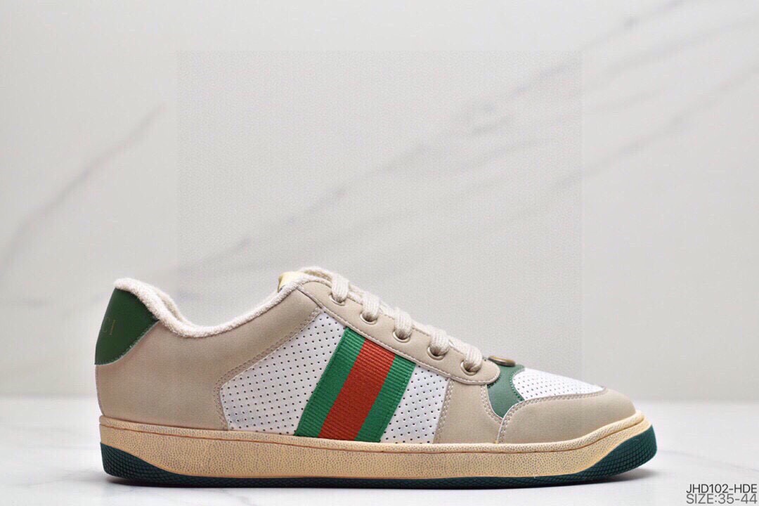 190 Gucci Distressed Screener sneaker 古驰小脏鞋系列
