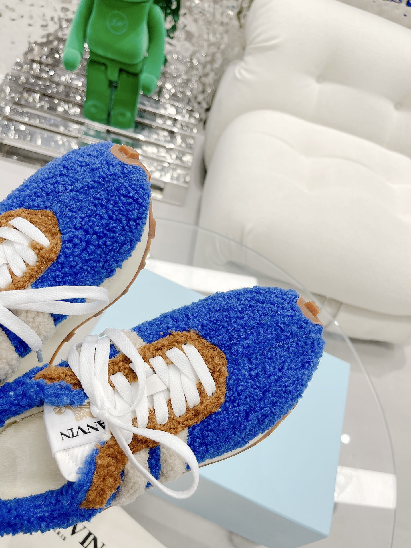 P625 Top Version: Lanvin x Gallery Department Hairy Leisure Shoes, Fusion of Style and Comfort - 图片 8