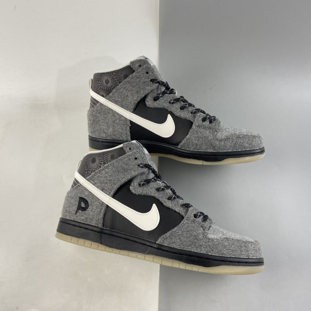 P260  Premier x NIKE SB Dunk High ”Petosky” 联名款高帮休闲滑板鞋 645986-010