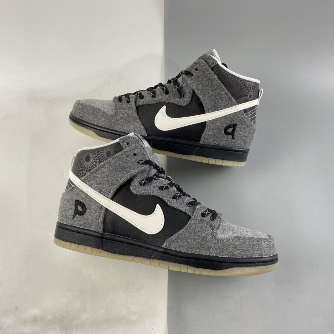 P260  Premier x NIKE SB Dunk High ”Petosky” 联名款高帮休闲滑板鞋 645986-010