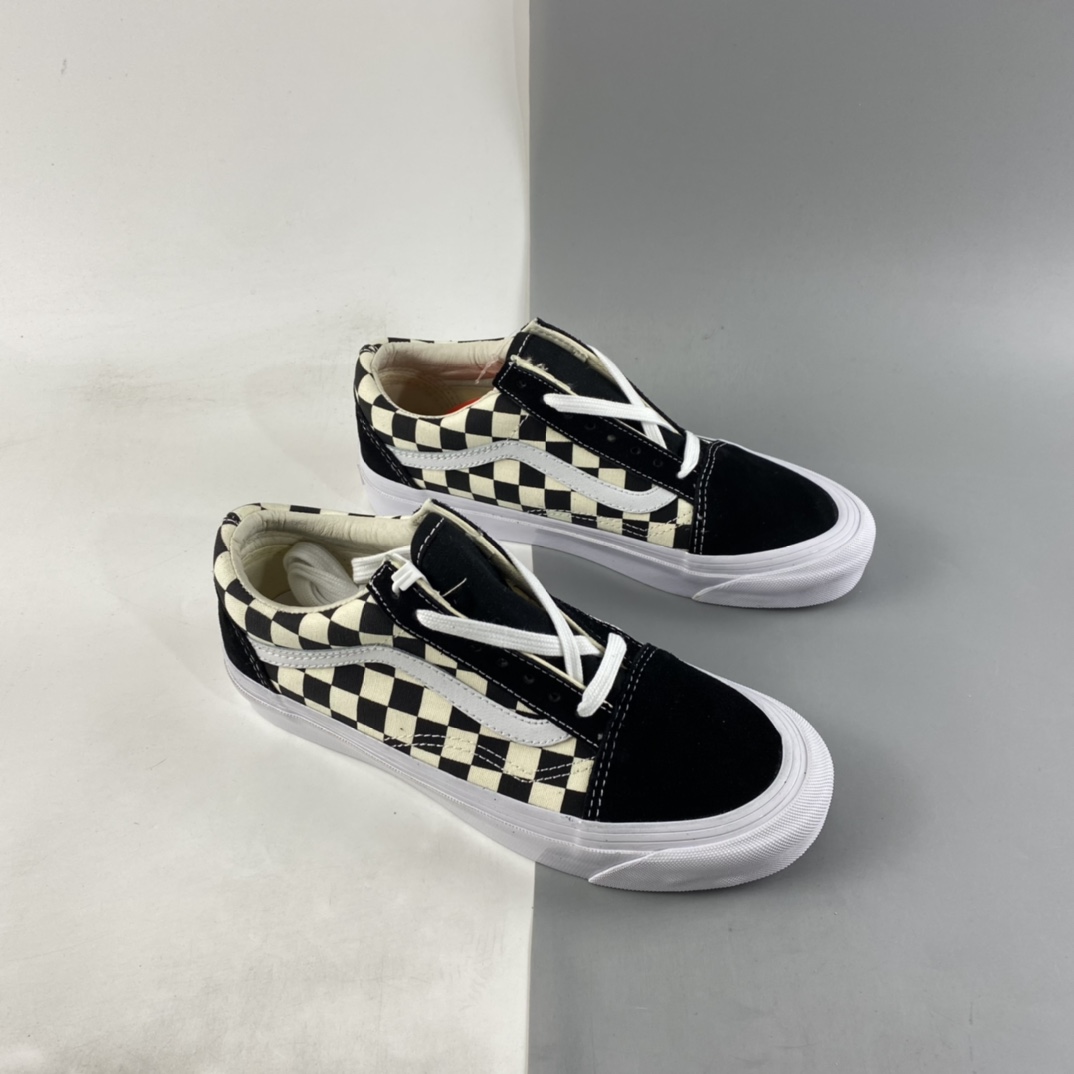 P140  Vans Old Skool 安娜海姆经典黑白棋盘格 VN0A4P3X639