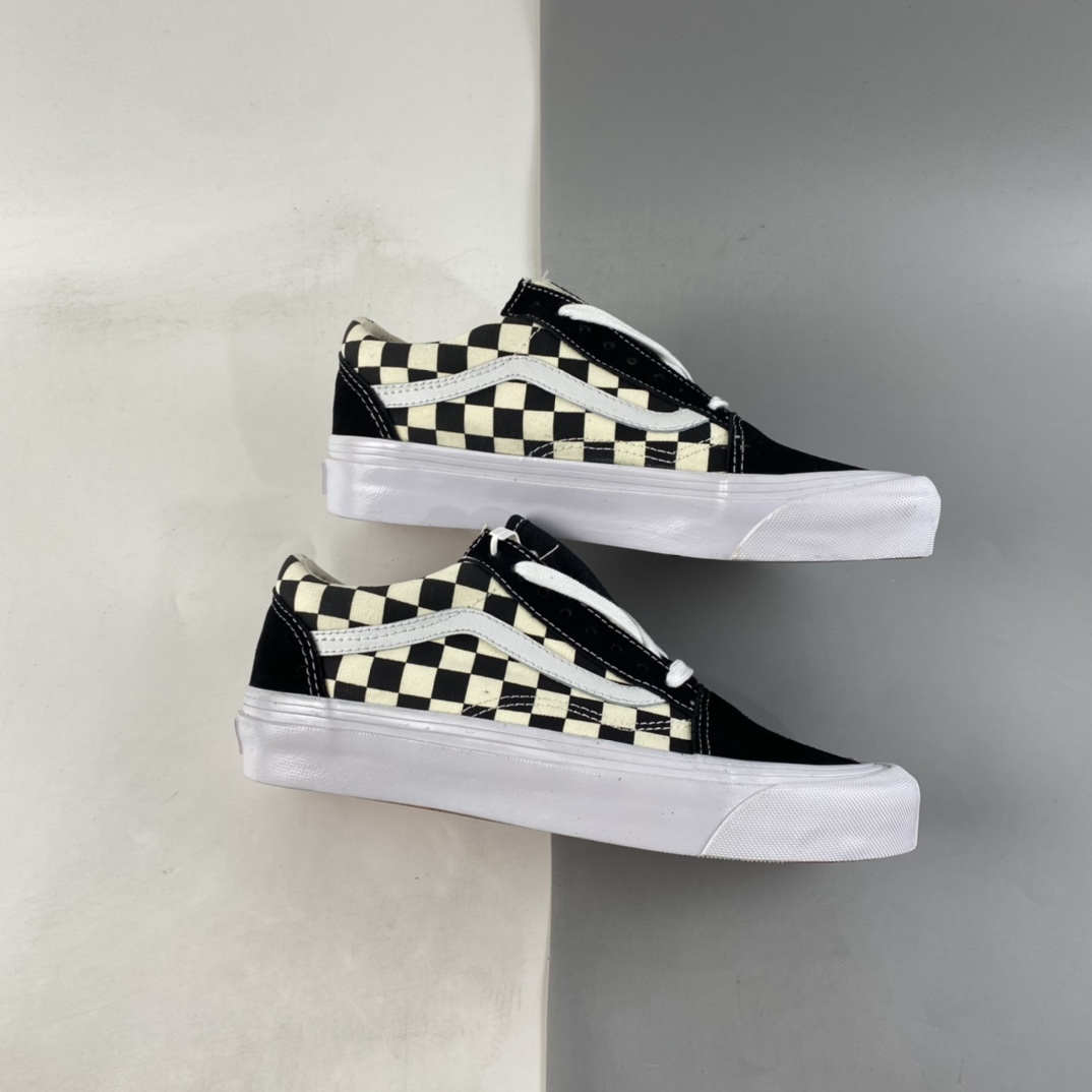 P140  Vans Old Skool 安娜海姆经典黑白棋盘格 VN0A4P3X639
