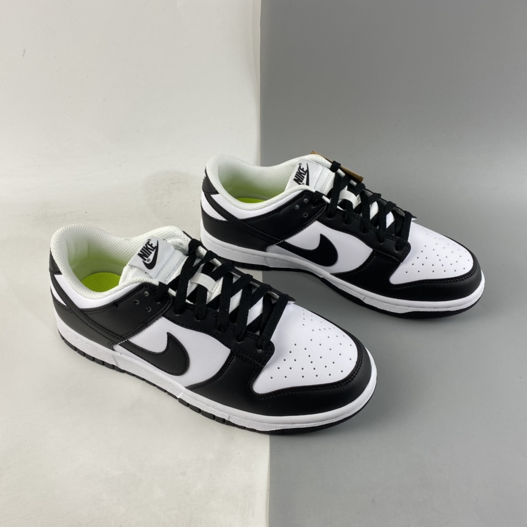 P280  NIKE Dunk Low Next Nature ”White/Black” 休闲滑板鞋DD1873-102