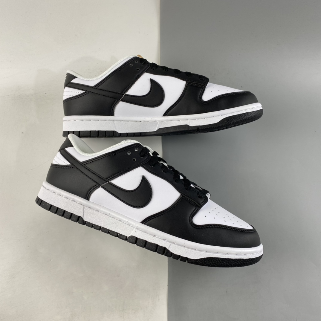 P280  NIKE Dunk Low Next Nature ”White/Black” 休闲滑板鞋DD1873-102