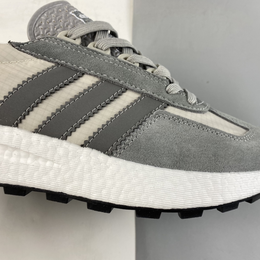 P160  Adidas Retropy E5 爆米花中底复古运动休闲跑步鞋H03078