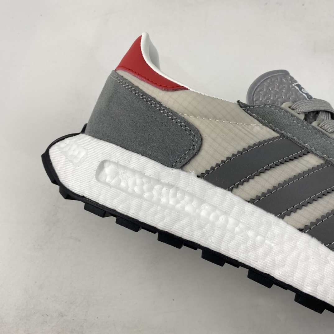 P160  Adidas Retropy E5 爆米花中底复古运动休闲跑步鞋H03078