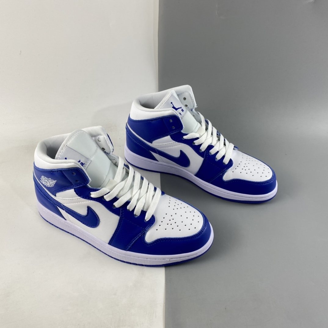 P200  Air Jordan 1 Mid AJ1 乔1 中帮百搭休闲运动板鞋BQ6472-104