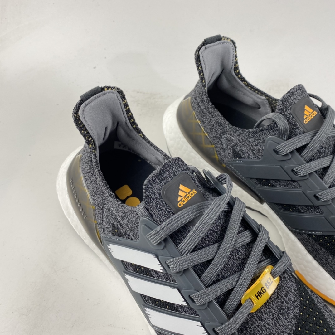P220  Adidas UltraBoost 21 加厚爆米花袜套式针织鞋面休闲运动慢跑鞋GW5838