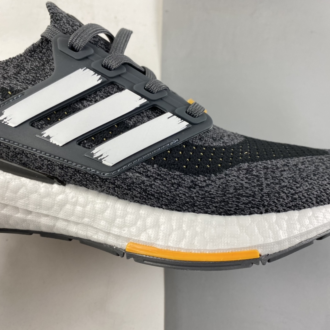 P220  Adidas UltraBoost 21 加厚爆米花袜套式针织鞋面休闲运动慢跑鞋GW5838