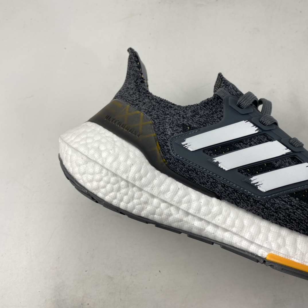 P220  Adidas UltraBoost 21 加厚爆米花袜套式针织鞋面休闲运动慢跑鞋GW5838