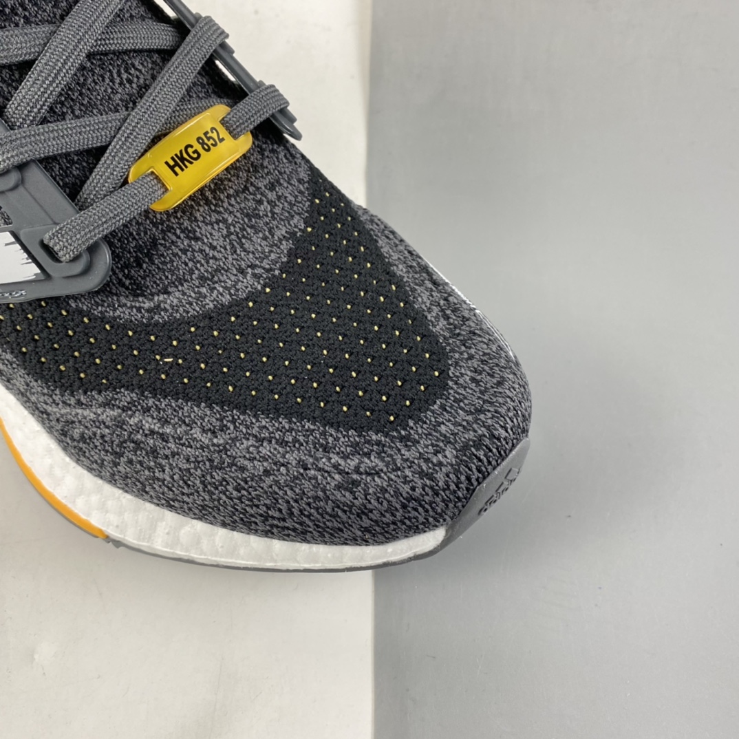 P220  Adidas UltraBoost 21 加厚爆米花袜套式针织鞋面休闲运动慢跑鞋GW5838