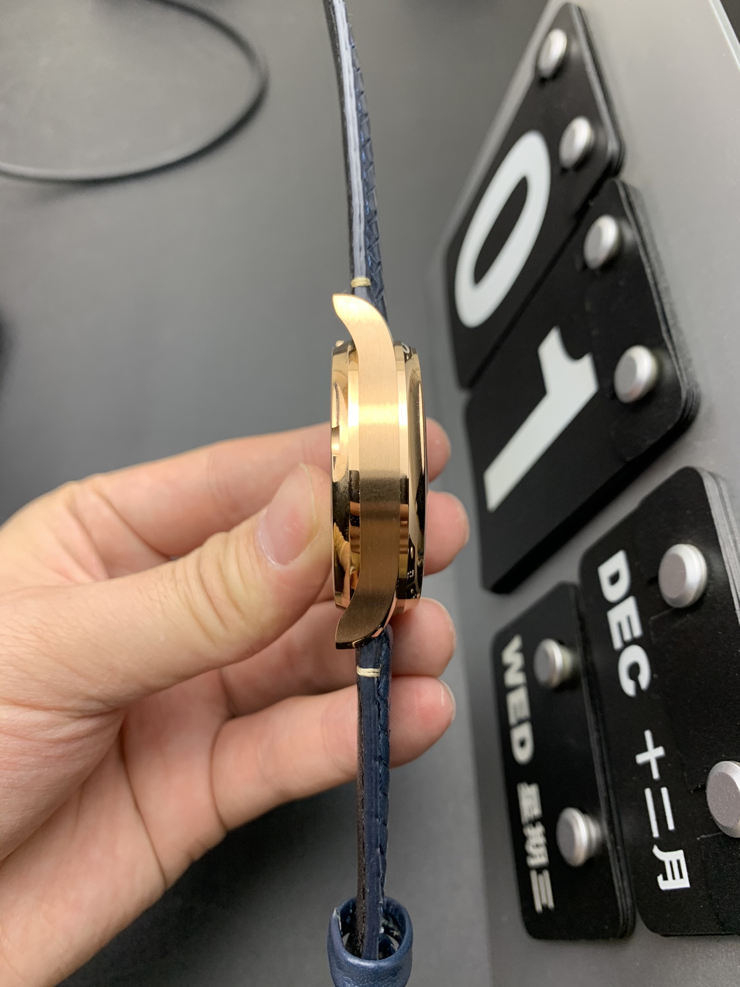 IWC AZ 玫瑰金蓝葡七