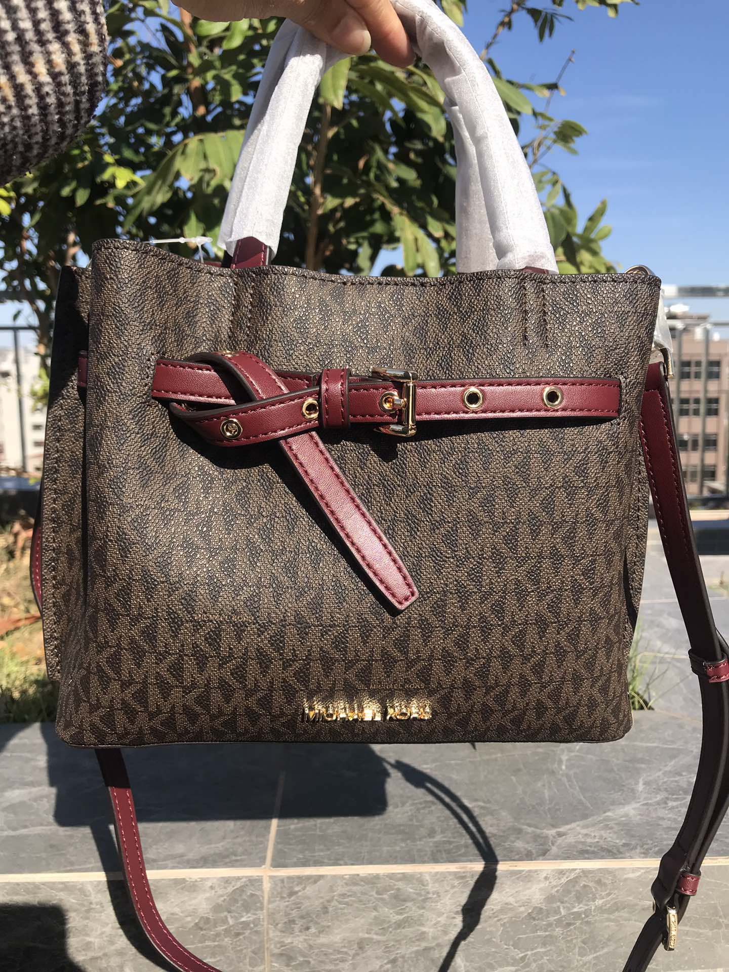 Michael Kors 独家新款，铂金耳朵包