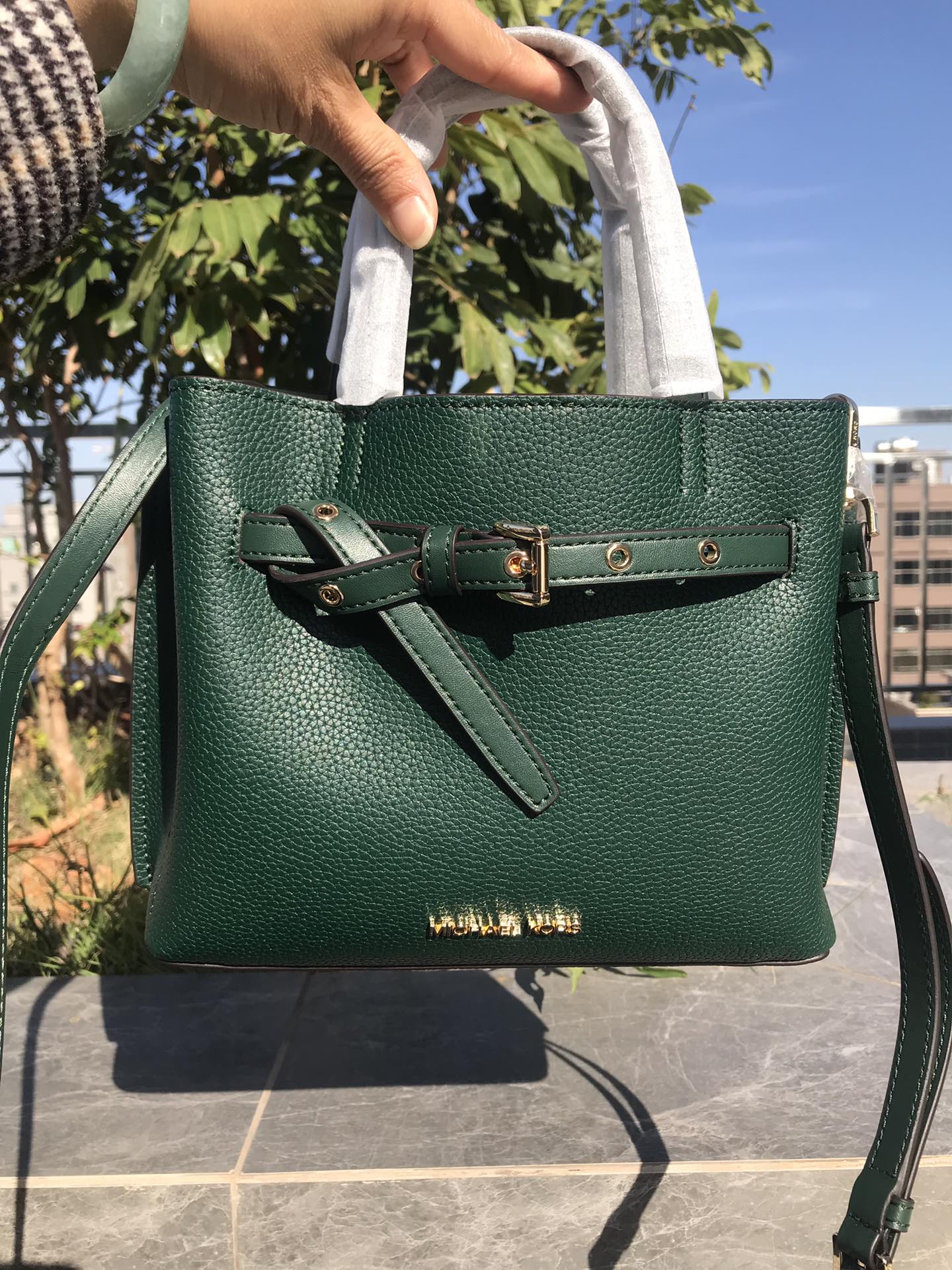 Michael Kors 独家新款，铂金耳朵包