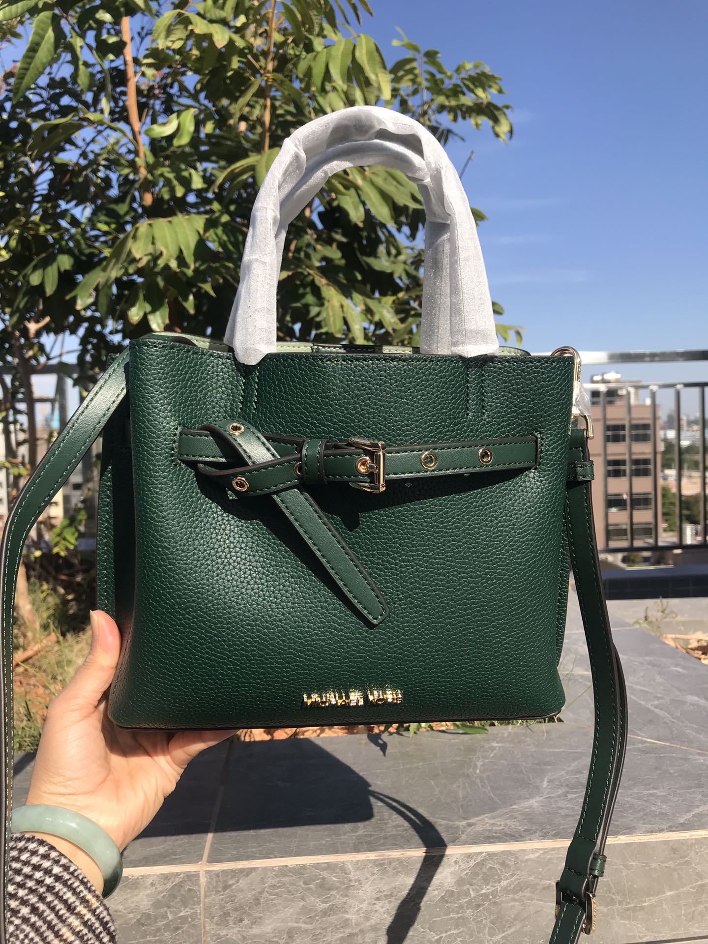 Michael Kors 独家新款，铂金耳朵包