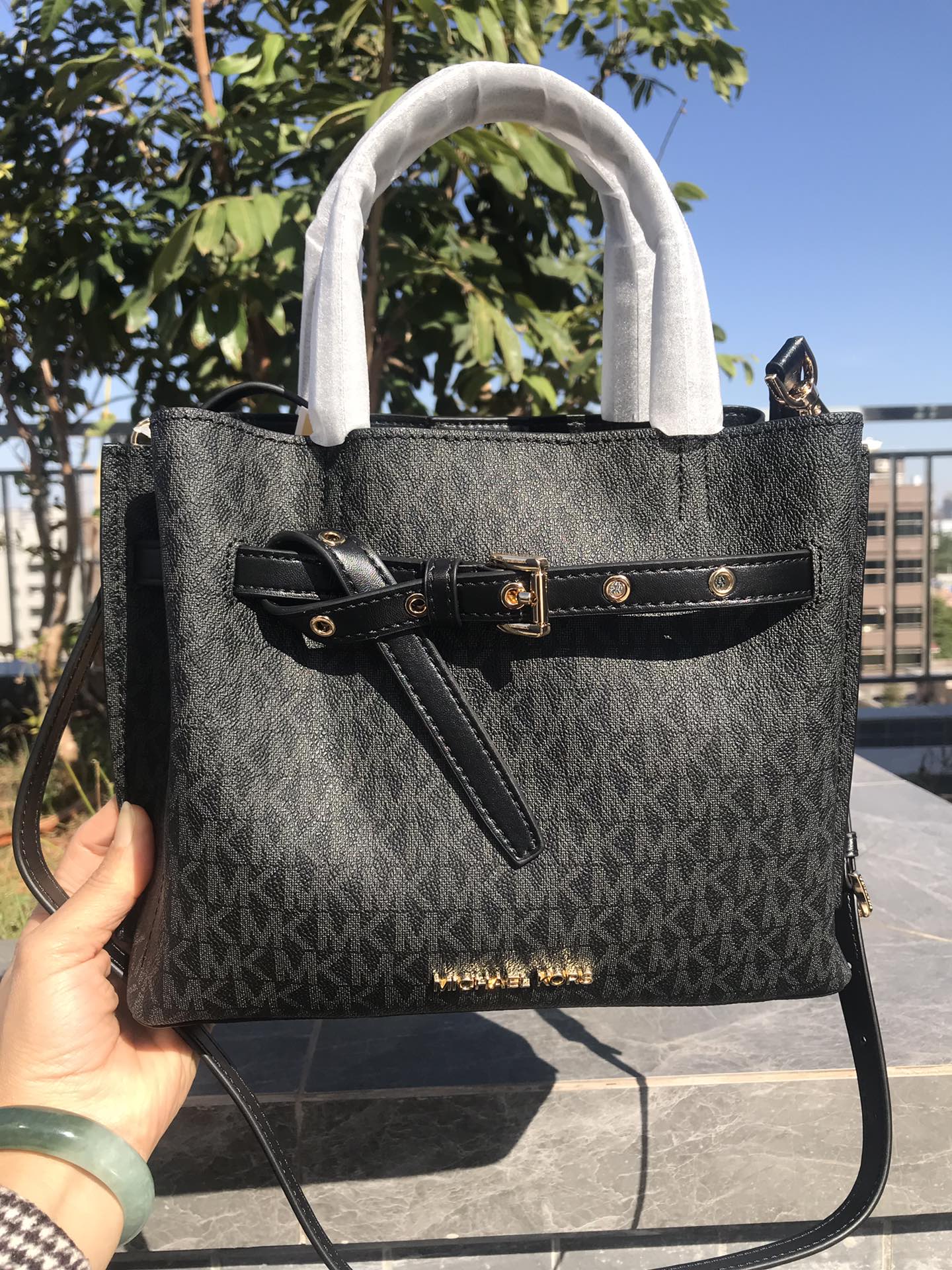 Michael Kors 独家新款，铂金耳朵包