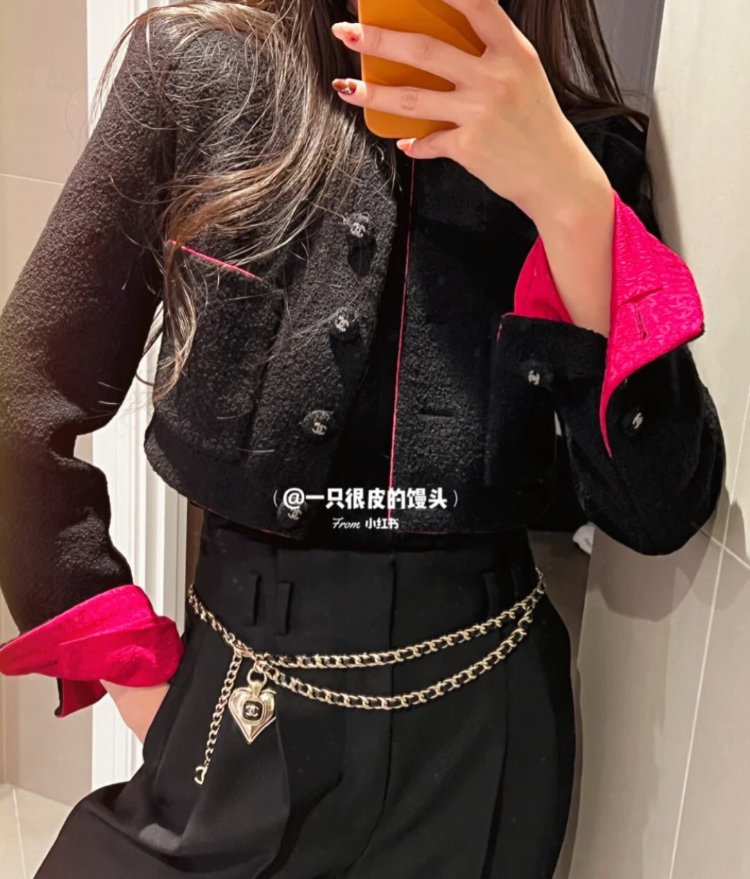 NO:631778,Directly become a god. Wearing pictures for reference. Who looks good when wearing it? Versatile and high-end. The most popular retro spade heart waist chain of the year, Cartier high-end jewelry.19860909直接封神 佩戴图参考 谁戴谁好看 百搭高级感拉满 年度最受追捧复古黑桃心腰链,,卡迪亚高端饰品,Jewelry