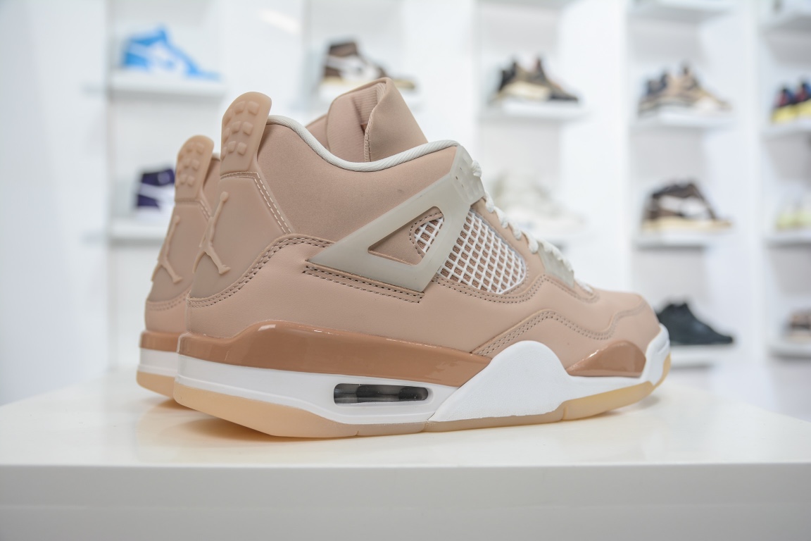 480  Air Jordan 4“Shimmer”AJ4 乔4卡其浅色 DJ0675-200