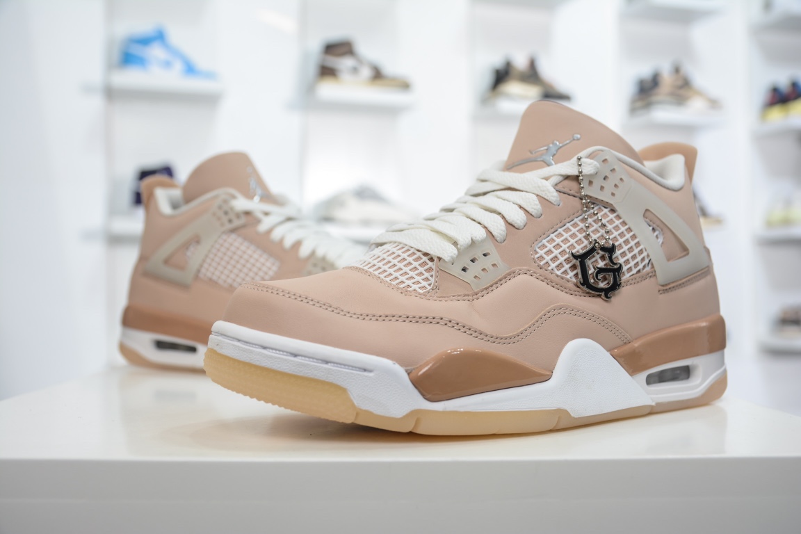 480  Air Jordan 4“Shimmer”AJ4 乔4卡其浅色 DJ0675-200