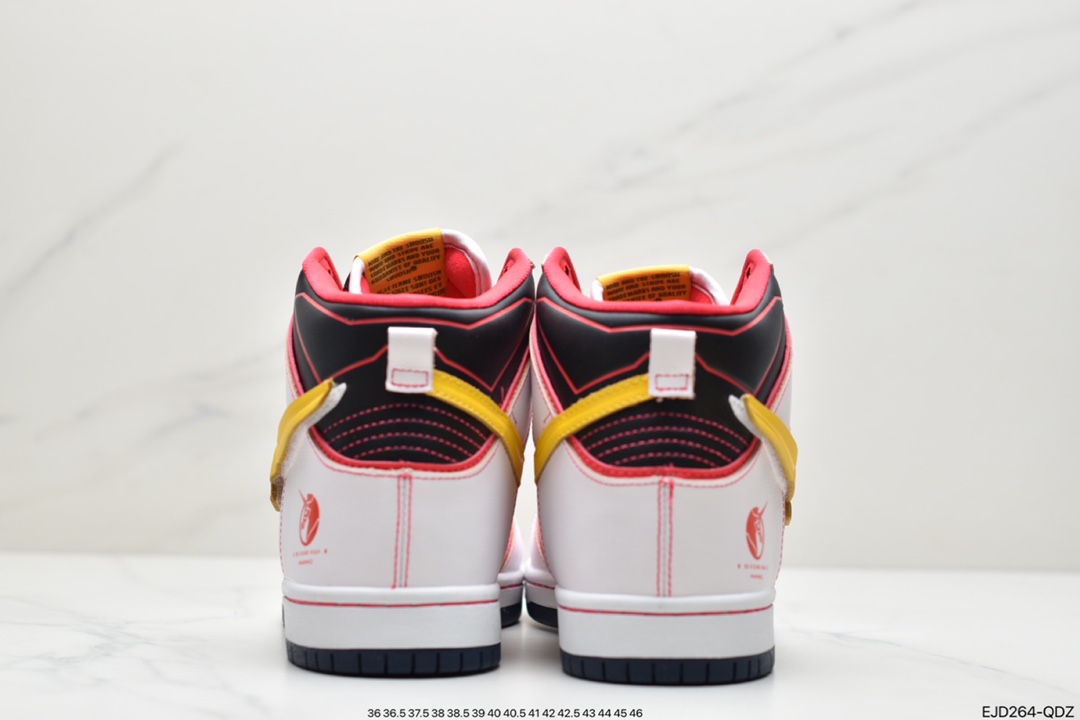 340 SB Dunk High QS高达联名 此款Gundam配色从”独角兽”高达中汲取灵感 DH7717-100