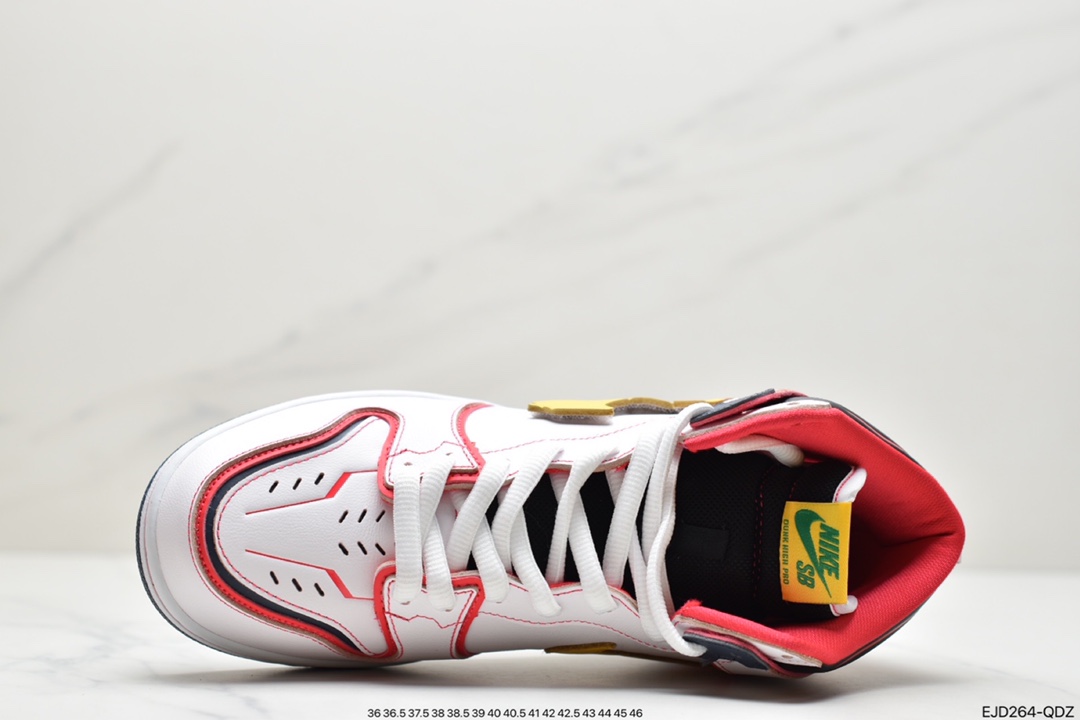 340 SB Dunk High QS高达联名 此款Gundam配色从”独角兽”高达中汲取灵感 DH7717-100