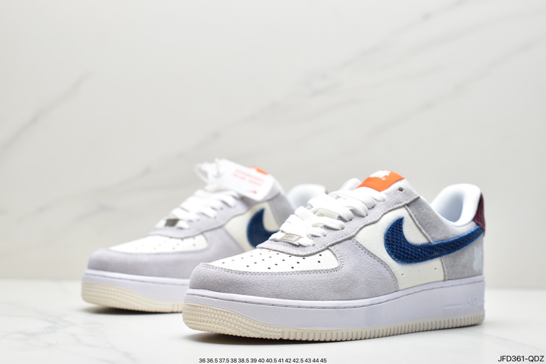170 耐克Nike Air Force1MID 07 米白蛇纹 DM8461-001