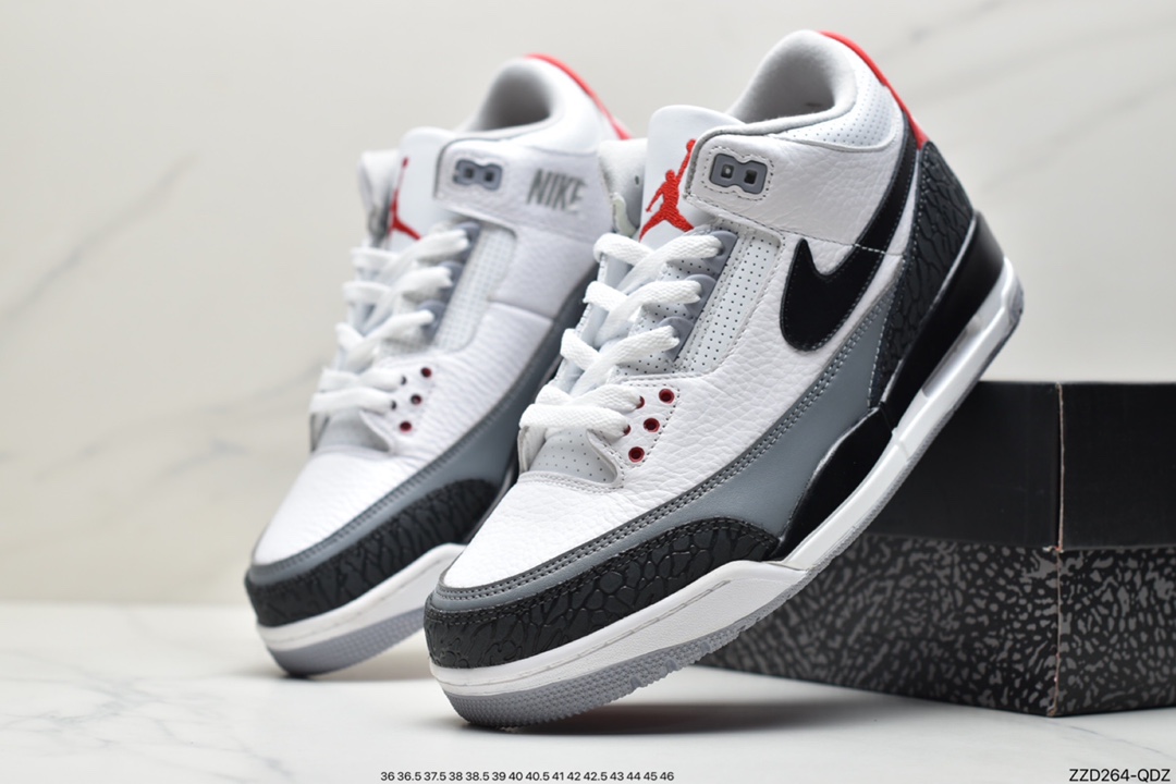 250 Jordan 3 Retro  AJ3代中帮篮球鞋CT8532