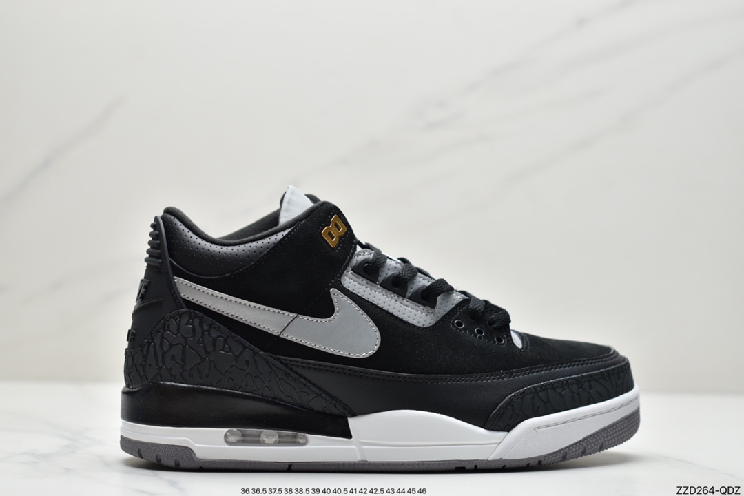 250 Jordan 3 Retro  AJ3代中帮篮球鞋CT8532