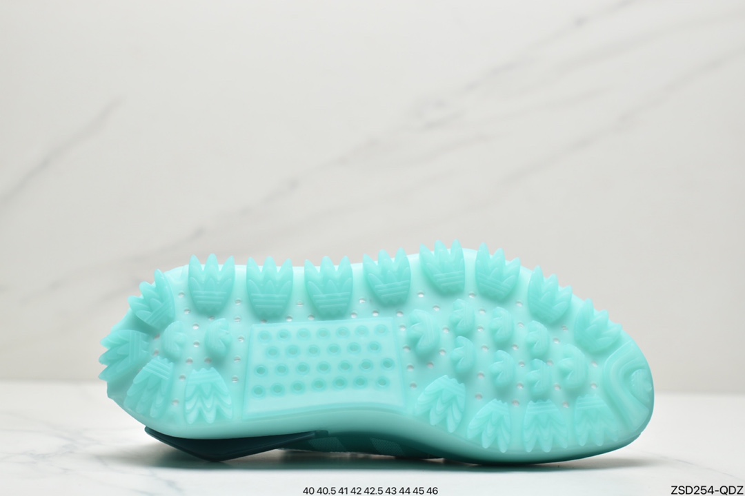 320 菲董上脚 Adidas 阿迪 NMD S_1 Edition ”Cloud White” S_1系列 袜套式运动休闲跑步鞋 GZ7900