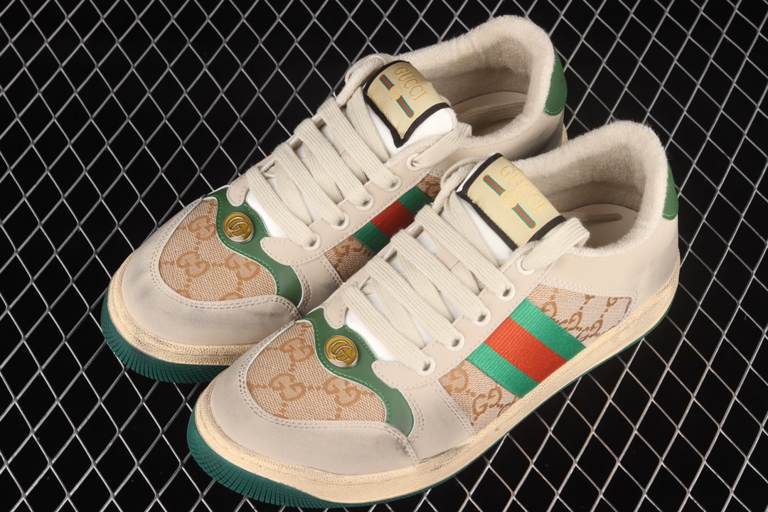 💰190真标💰280公司级💰380纯原
Gucci Distressed Screener Sneaker 古驰经典原型复古百搭做旧小脏鞋
#双脚鞋舌嵌入NFC防伪芯片装置 鞋盒标二唯码扫描 秒进官网 全套包装 广东代工出品 原档原标原盒 随意对比任何版本
尺码:35 36 37 38 39 40 41 42 43 44 XDC3