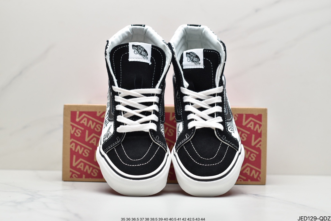150 万斯范斯VANS Sk8-Mid 经典中帮男女休闲运动板鞋