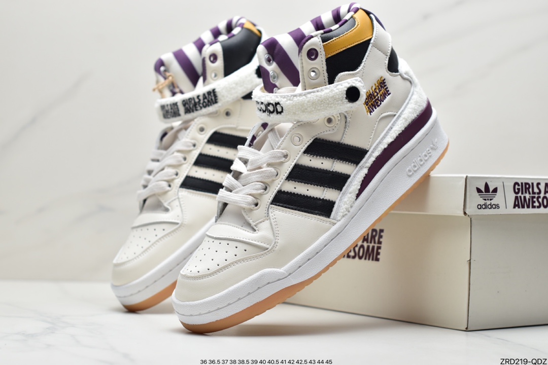 330 阿迪达斯Girls Are Awesome x Adidas 百搭单品联名复古高低帮休闲鞋GY2680