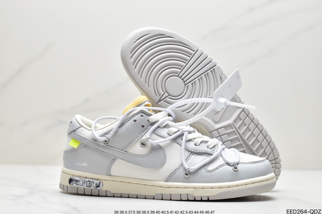 370 Off-White x Nike Dunk Low NO.3白鞋带 DM1602-118-莆田鞋,莆田鞋货源,高仿鞋,高仿鞋货源,安福档口,莆田高仿鞋,莆田鞋批发,高仿鞋批发,莆田高仿运动鞋,高仿运动鞋,莆田运动鞋 370 Off-White x Nike Dunk Low NO.3白鞋带 DM1602-118