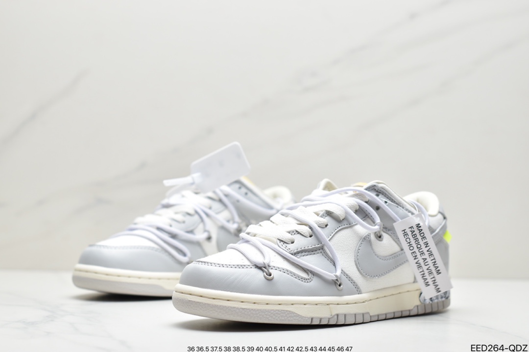 370 Off-White x Nike Dunk Low NO.3白鞋带 DM1602-118-莆田鞋,莆田鞋货源,高仿鞋,高仿鞋货源,安福档口,莆田高仿鞋,莆田鞋批发,高仿鞋批发,莆田高仿运动鞋,高仿运动鞋,莆田运动鞋 370 Off-White x Nike Dunk Low NO.3白鞋带 DM1602-118
