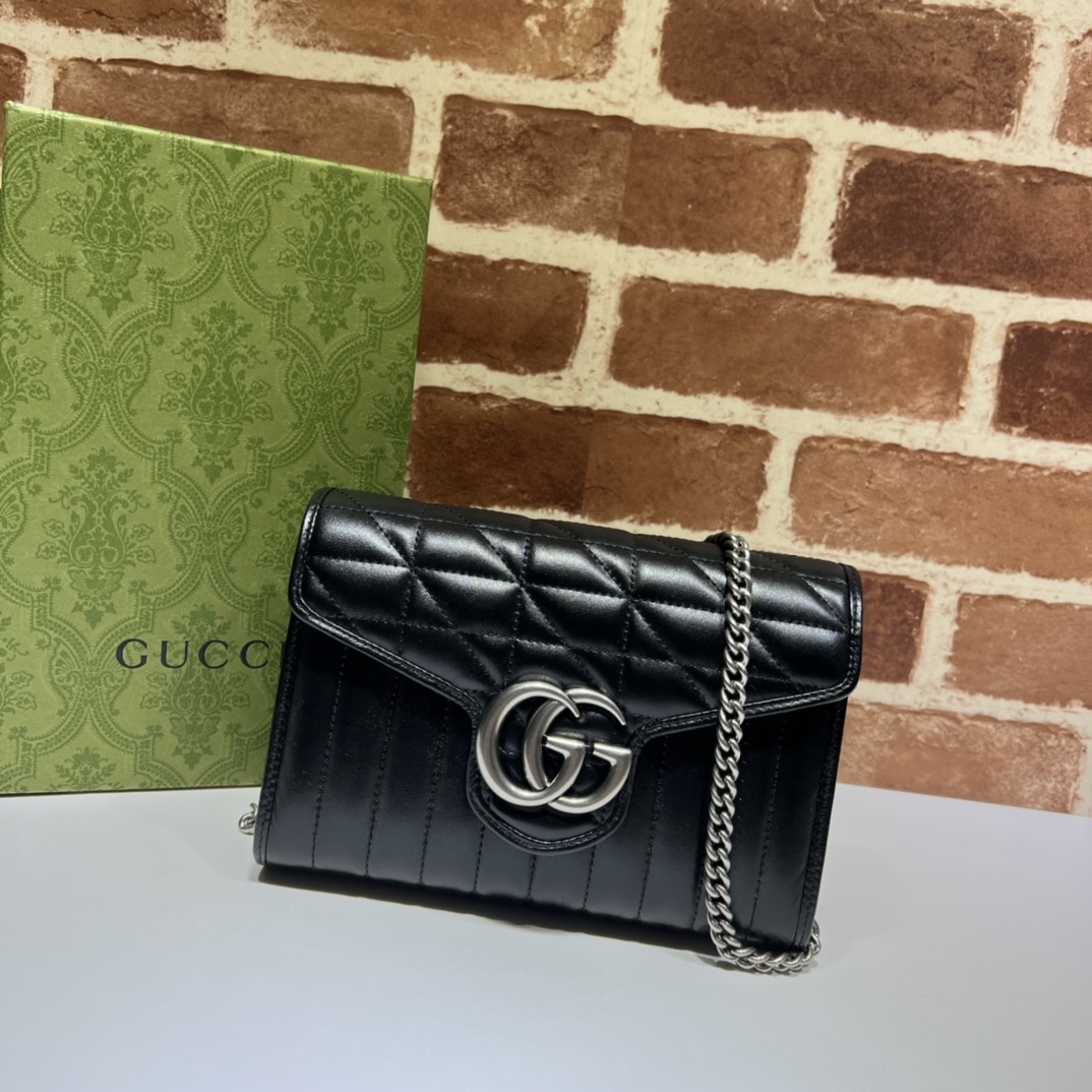 NO:211195,(chain pack) quality of counter, top-quality original goods, real-life photos!  Model number 474575g leather square ~ size width 20X height 13X side width 6, shipped. Buy, GUCCI [original leather], gucci19860909（链条包）专柜品质,顶级原单货,实物实拍！款号474575克皮方格～尺寸宽20X高13X侧宽6,出货了.批,GUCCI【原厂皮】,gucci,Bag