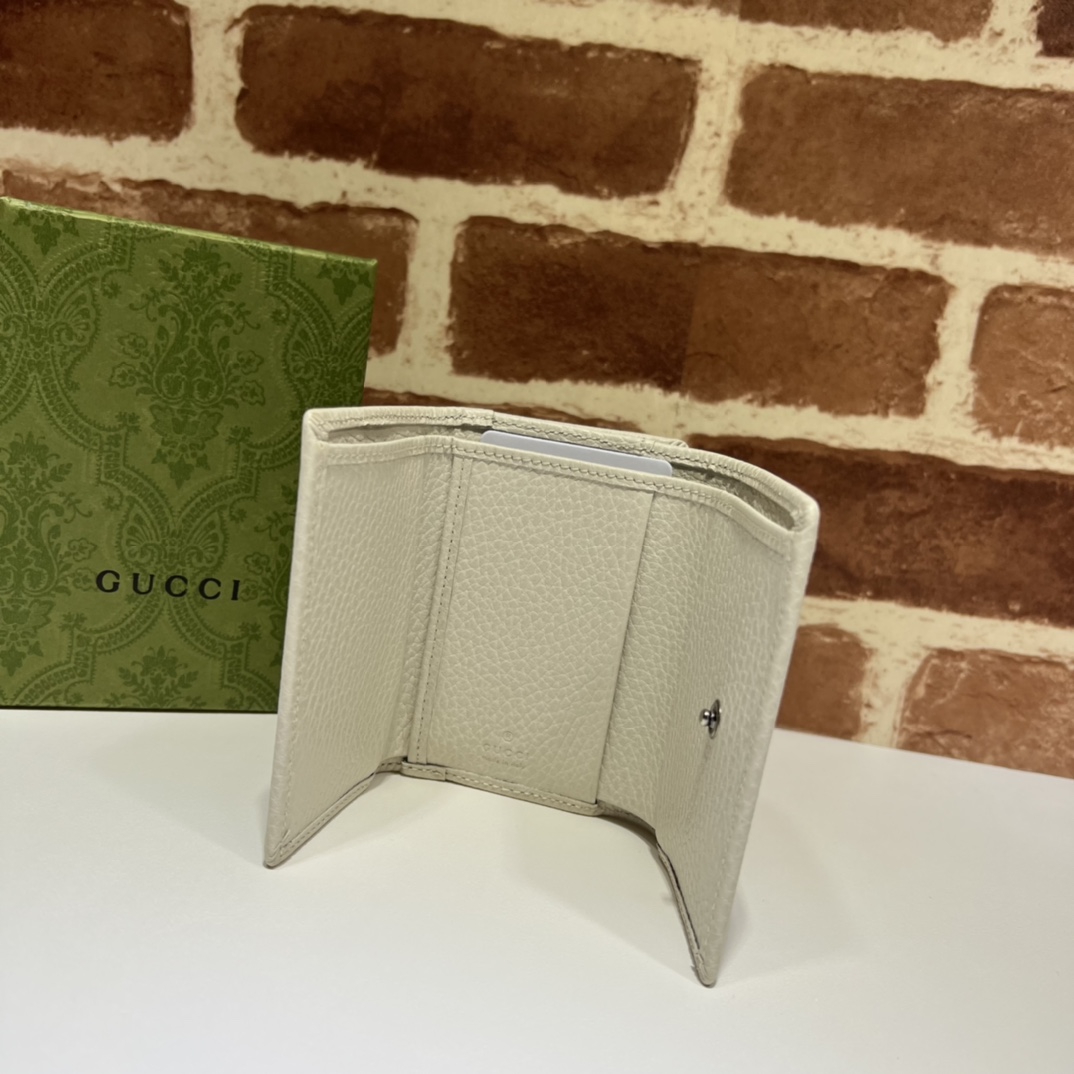 GUCCI古驰GG翻盖女士短夹644407