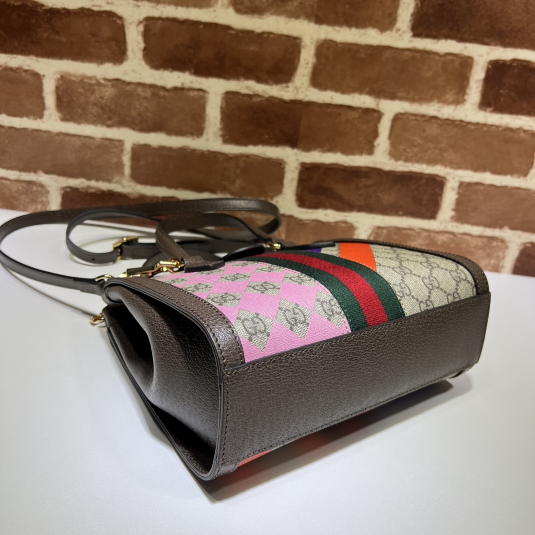 GUCCI古驰Ophidia系列小号托特包547551