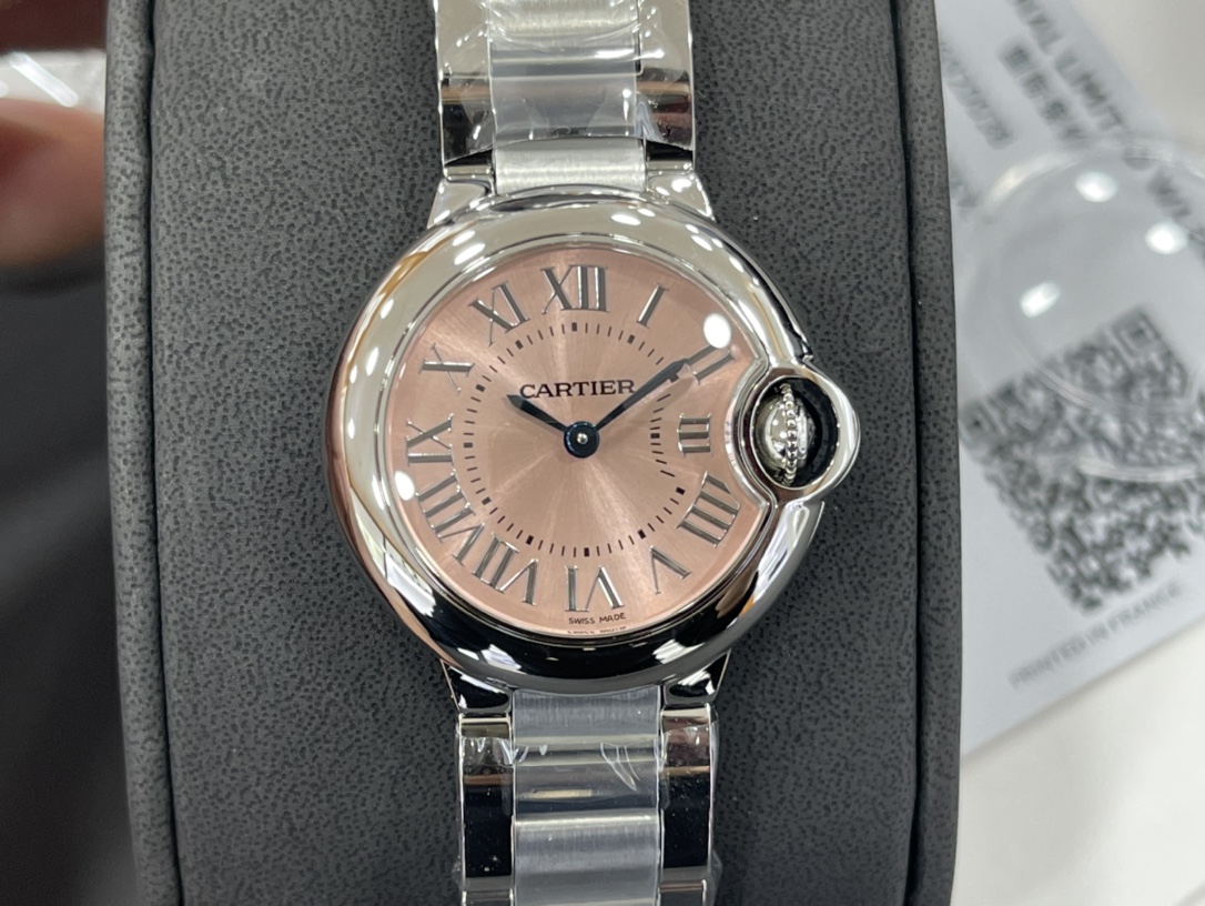 Cartier 少量有。蓝气球 28mm