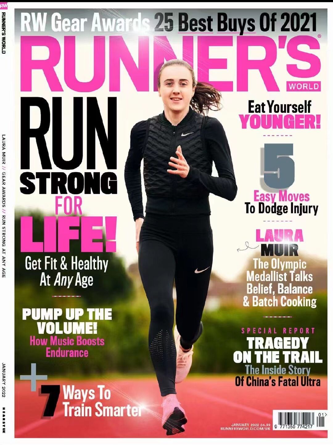 【瑜伽健身上新】【英国版】 《Runners World》 跑步者世界 2022年1月刊 电子版